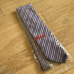 Brioni Elegant Purple and Pink Striped Tie